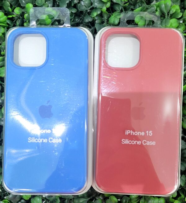 iPhone 15 Silicone Case ($100 TTD)