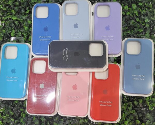 iPhone 16 Pro Silicone Case ($100 TTD)