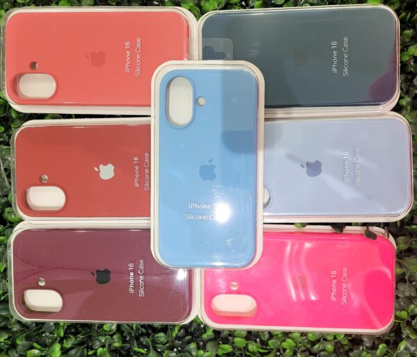 iPhone 16 Silicone Case ($100 TTD)