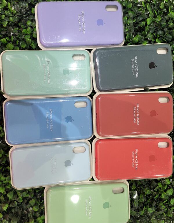 iPhone X Max Silicone Case ($100 TTD)